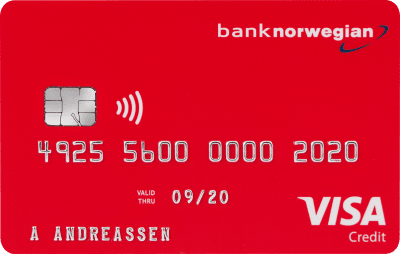 Bank Norwegian kredittkort